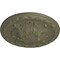 Ekena Millwork Stockport Ceiling Medallion, Hand-Painted Spartan Stone, 11 3/4"OD x 3/8"P CM12STSSF - alternate 3